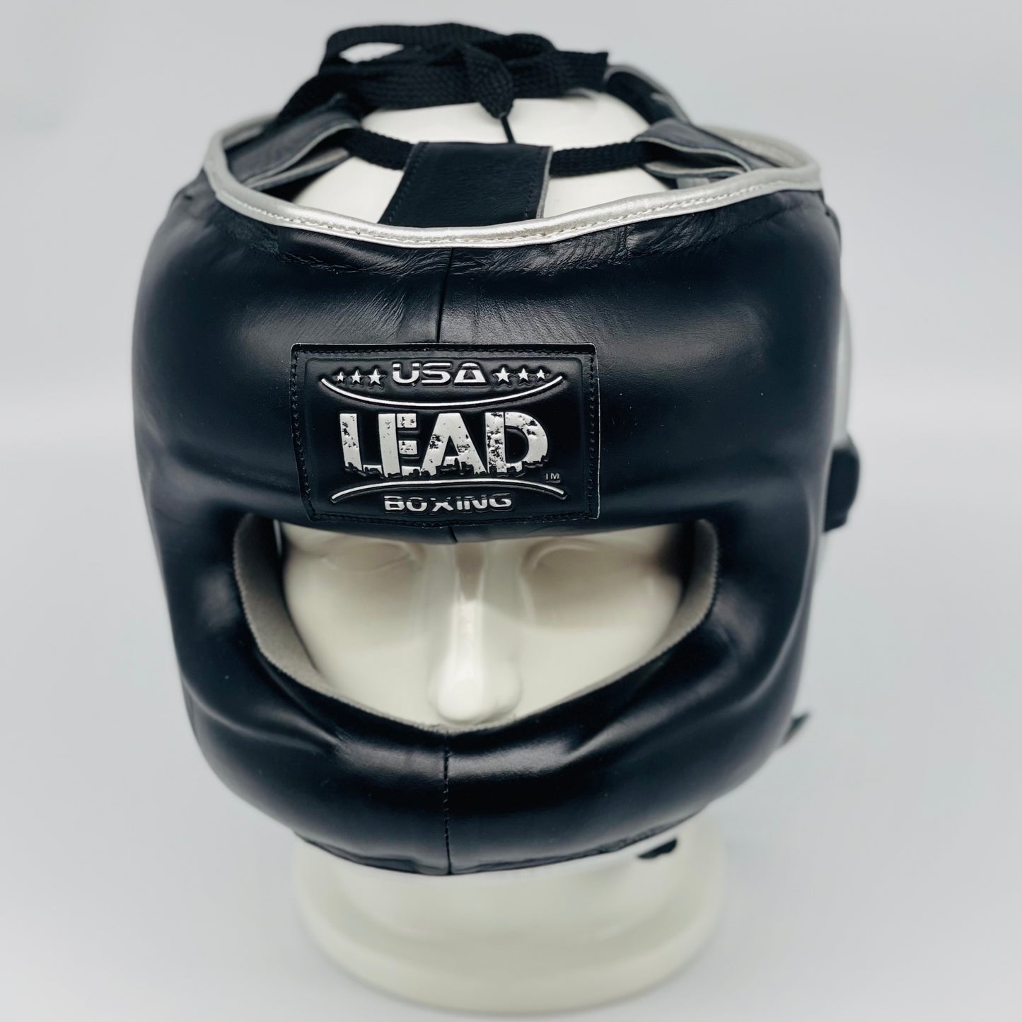 LEAD FaceSaver Headgear (Black/Silver)