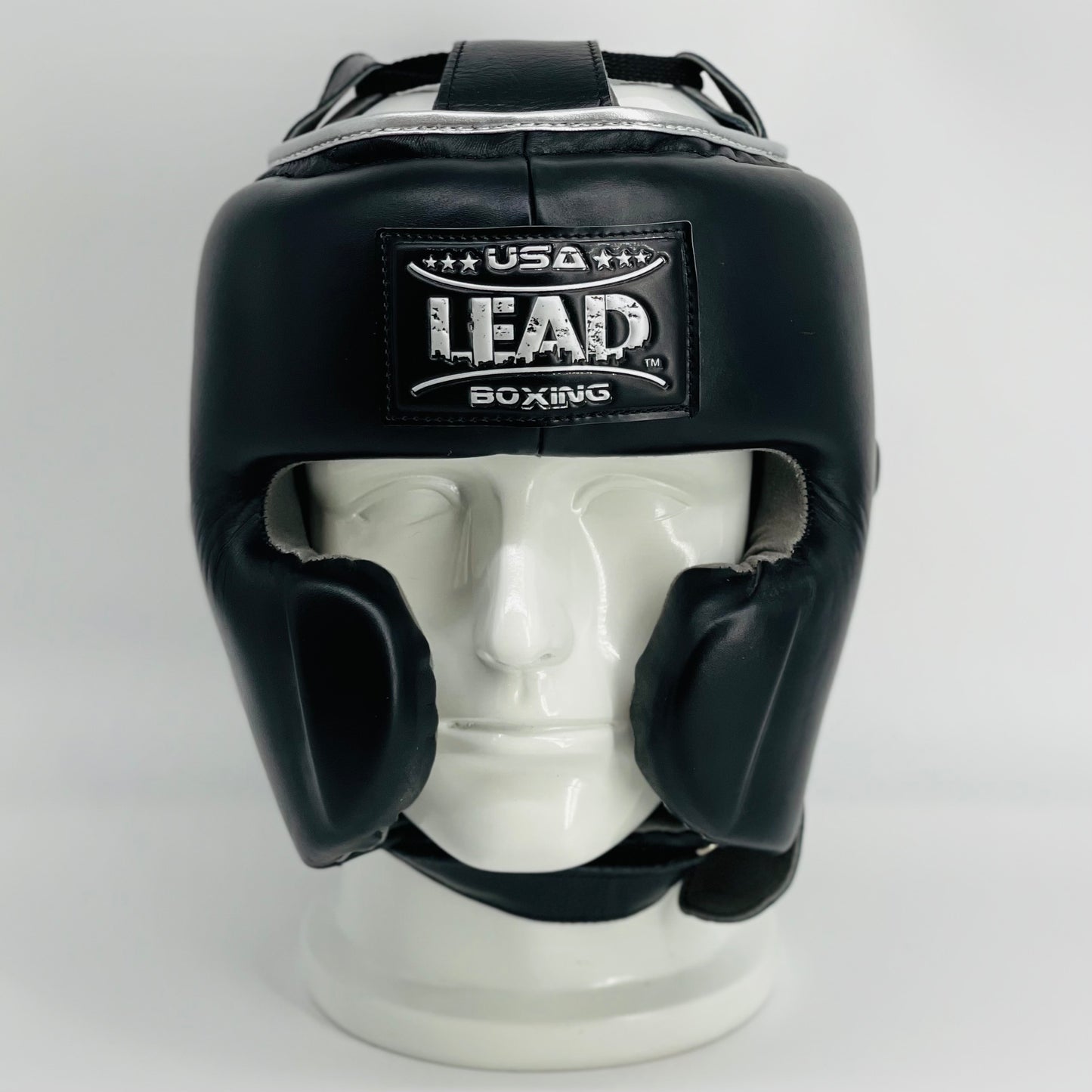 Lead MEX Headgear (Black/Silver)