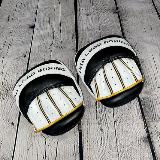 Mini Focus Mitts (Black-White-Gold)