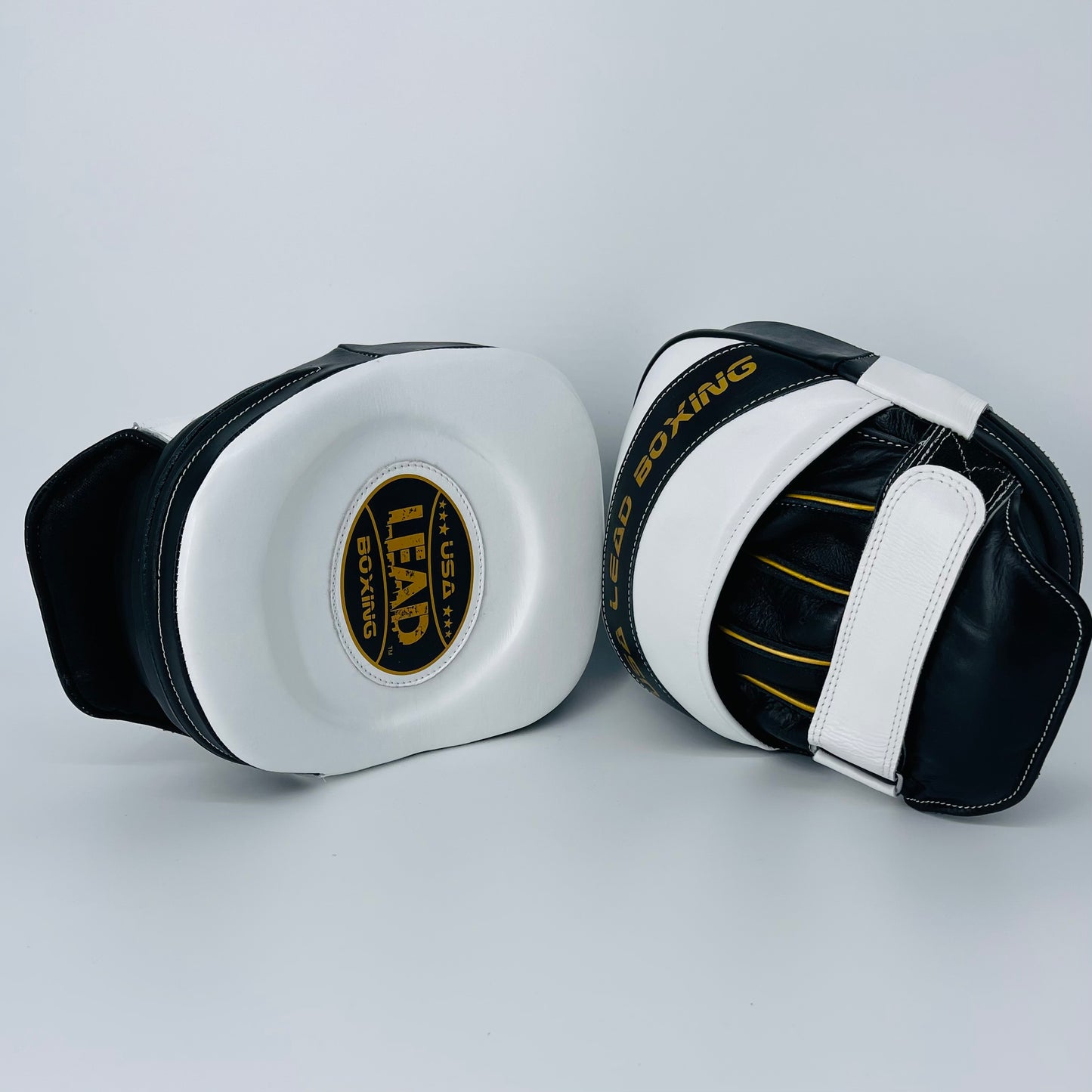 LEAD Focus Mitts (Black/Gold/White)