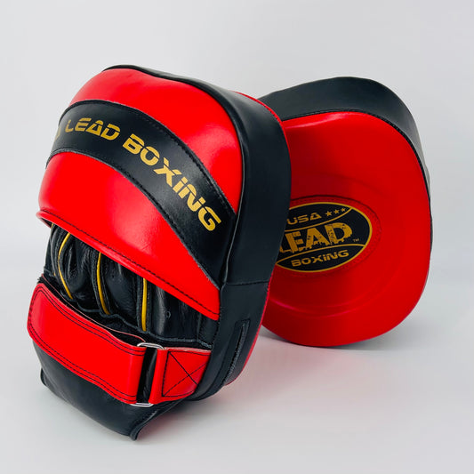Lead Focus Mitts Classic (Red/Black/Gold)