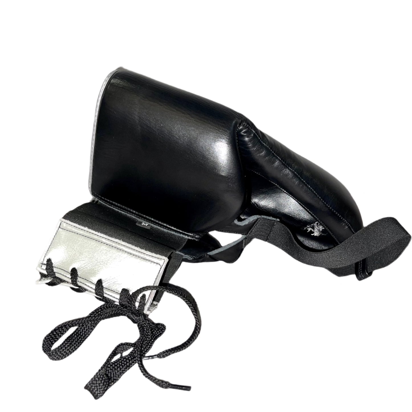 Groin Protector Cup (Black/Silver )