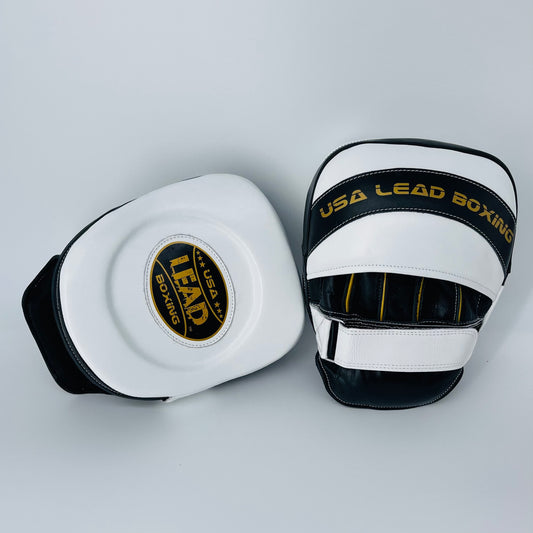 LEAD Focus Mitts (Black/Gold/White)