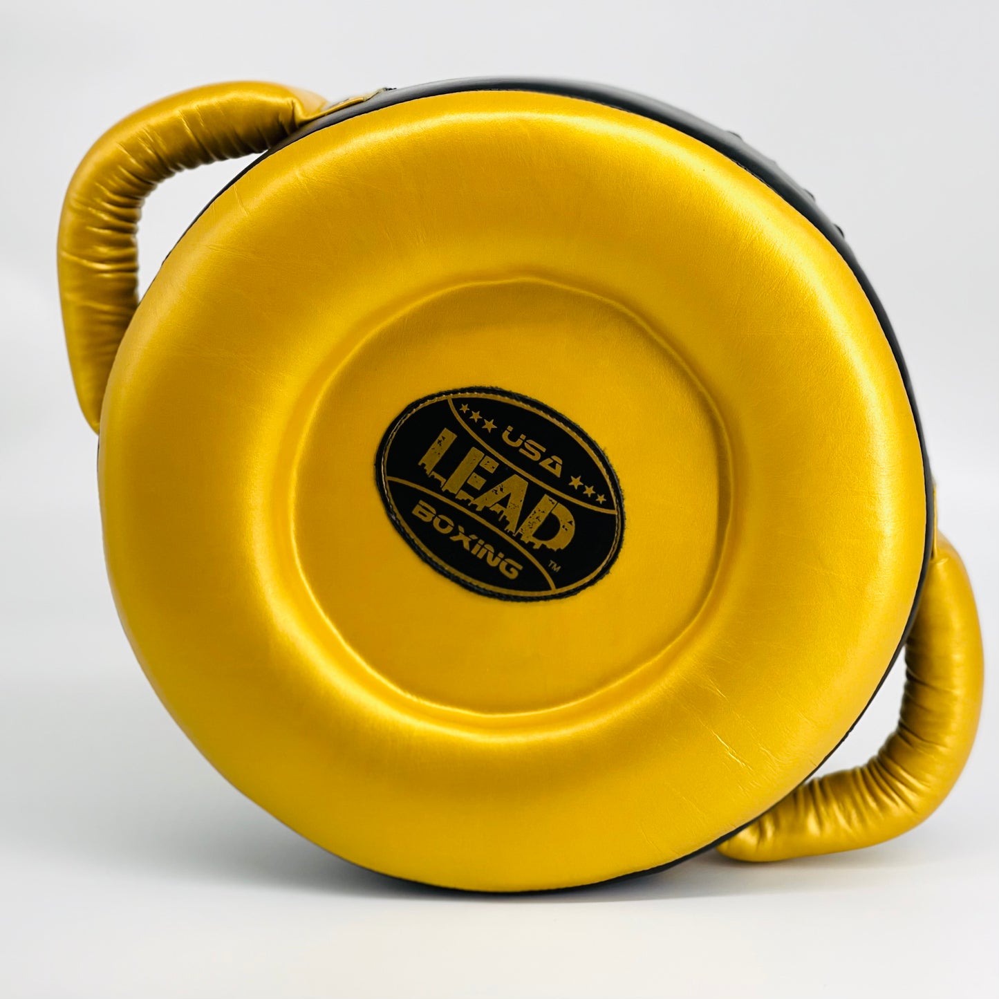 Lead Round Punch Pad , COMPACT (Gold-Black )